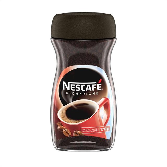 NESCAFé 雀巢黑咖啡170g浓缩速溶咖啡$3.58