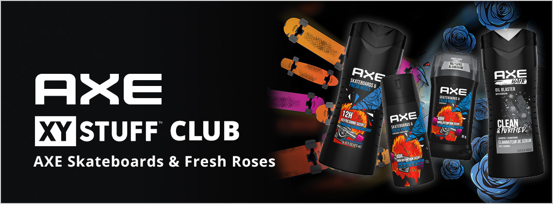 Xy 的东西 - 免费斧头滑板 + 新鲜玫瑰