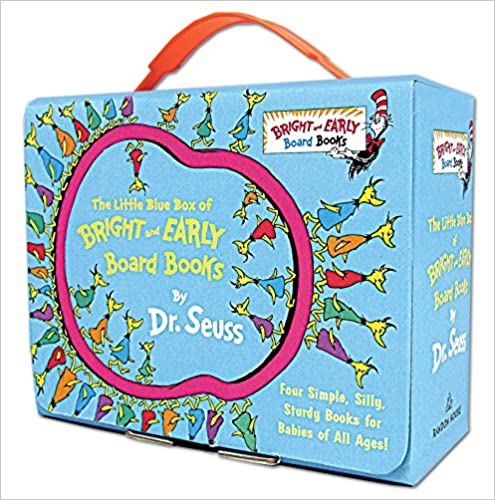 Dr Seuss幼儿启蒙绘本小蓝提箱套装4件套低至$14.76