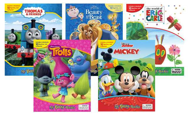 Disney立体童书送24色蜡笔套组 低至$19.99 原价$59.95