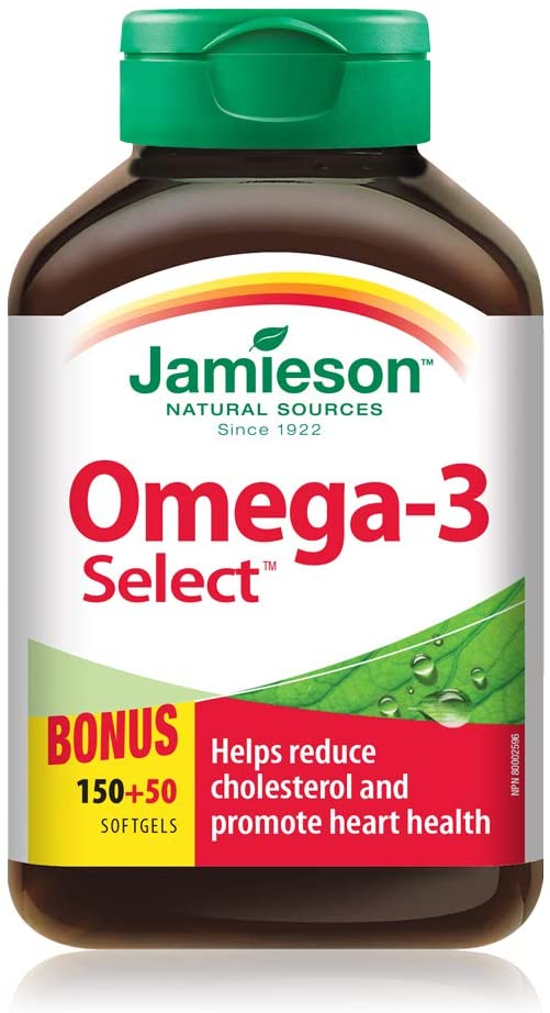 Jamieson Omega-3 Select深海鱼油200粒$7.58