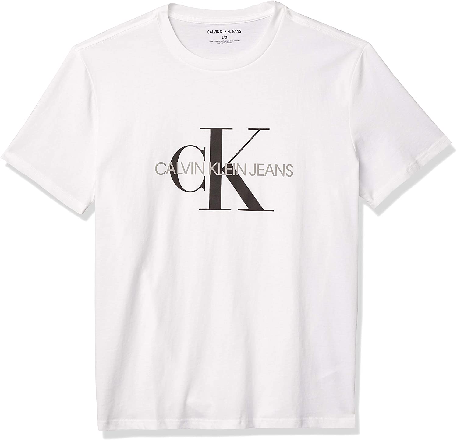 Calvin Klein 经典白T恤$27.92起!100%纯棉