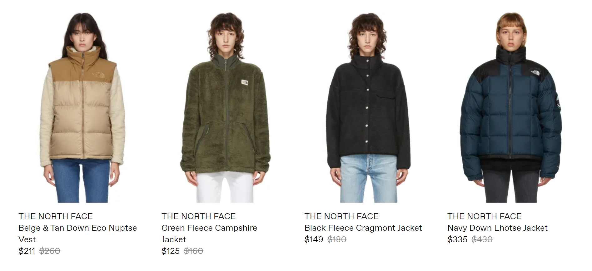 The North Face 卫衣羽绒服大促开启低至6.6折