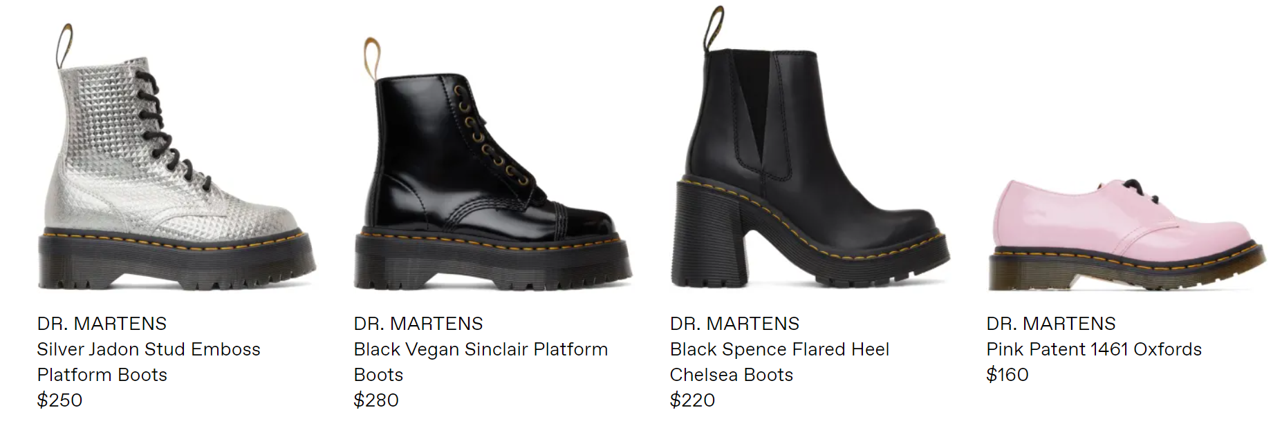 Dr.Martens鞋靴8.5折!$170收经典1460马丁靴