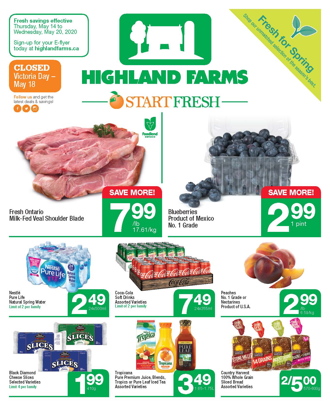 Highland Farms 店铺海报 05月14日-05月20日