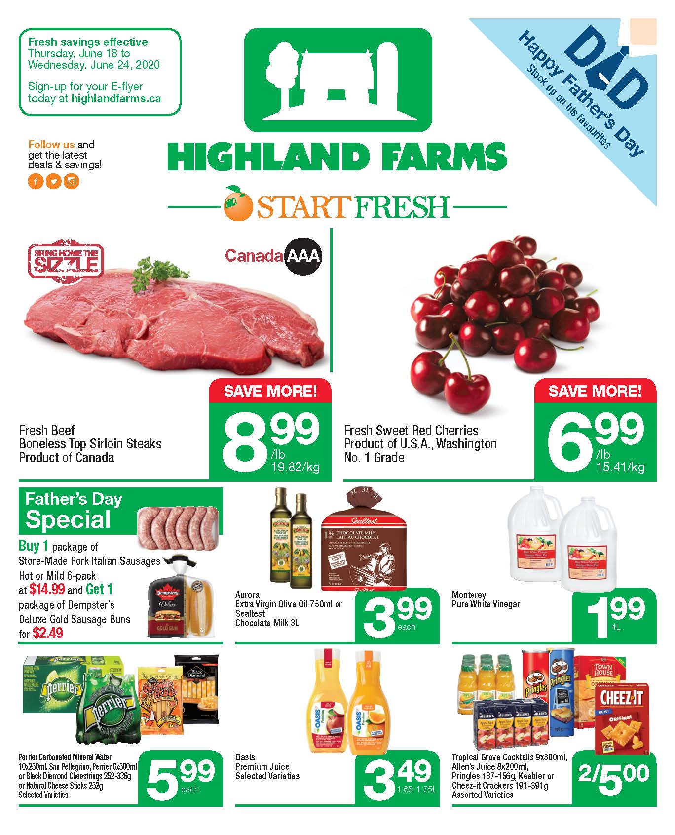 Highland Farms 店铺海报 06月18日-06月24日
