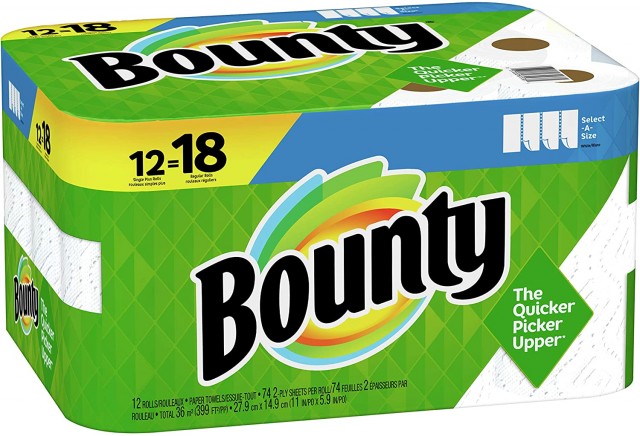 Bounty Select-A-Size 双层厨房用纸 必备消耗品