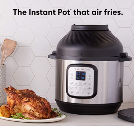 Instant Pot 11合1智能空气炸锅+电压力锅7折