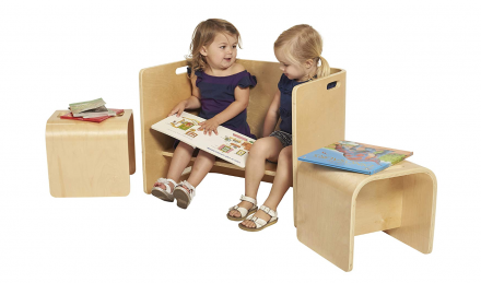 ECR4Kids儿童桌椅套装6折!学习书桌秒变沙发套装