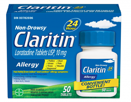 Claritin不发困过敏药50片装$24.97!缓解过敏
