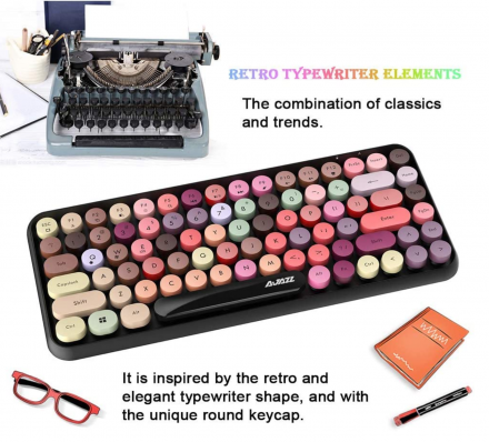 wireless-keyboard-4599-plus-package-typewriter-style-multi-style-optional-2020-8-21