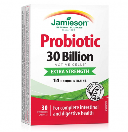 Jamieson 30亿天然益生菌$28.47!促进胃肠消化