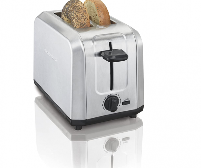 Hamilton Beach 经典款不锈钢烤面包机