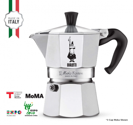 Bialetti Moka意式摩卡咖啡壶6杯容量$34.97