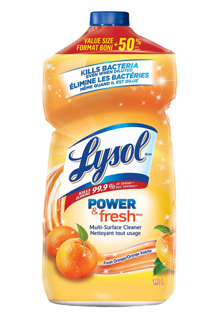 Lysol多功能清洁剂$3.27!杀死99.99％病毒细菌
