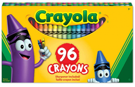 Crayola 儿童彩色蜡笔96支装只要$4.97！