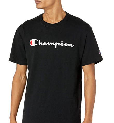 超高人气：Champion经典Logo T恤7折$21.05!明星同款