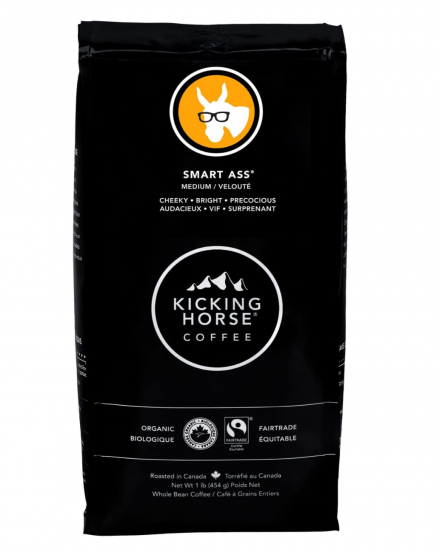 超高人气：Kicking Horse灰熊爪深度烘焙有机咖啡豆$9.49