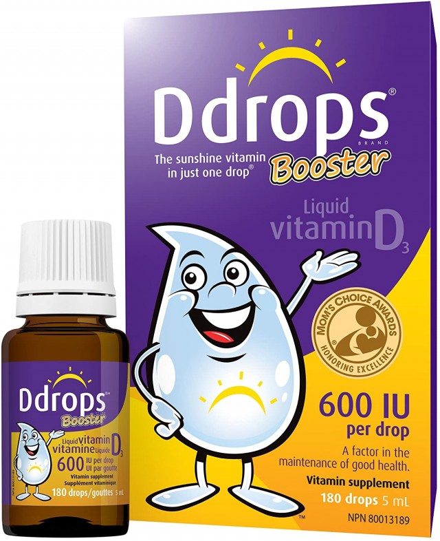 Ddrops Company 600 IU 儿童维生素D