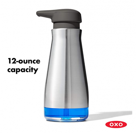 OXO Good Grips不锈钢皂液器355毫升$29.99