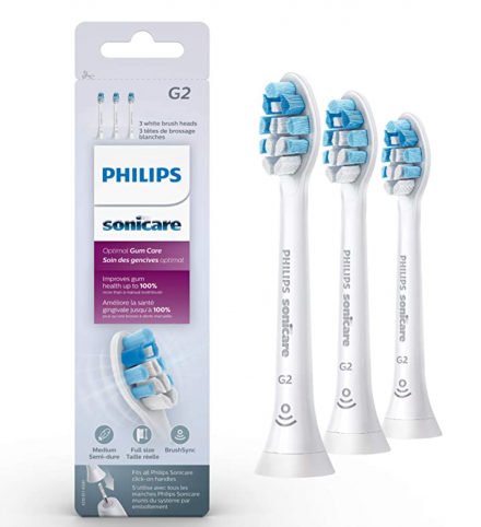 Philips Sonicare 最佳牙龈护理替换刷头$26.45