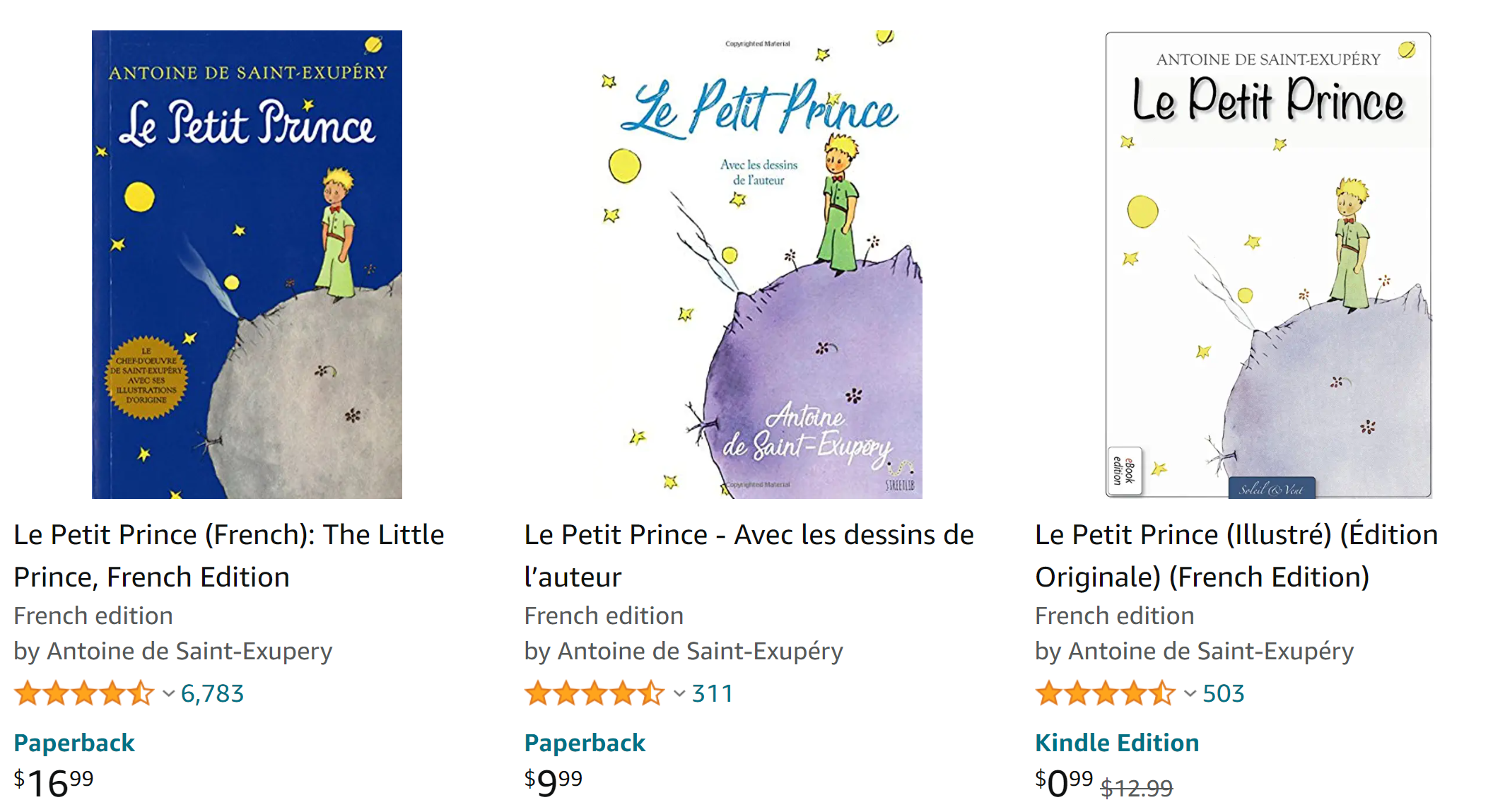 Le Petit Prince小王子周边热卖$13.99起！