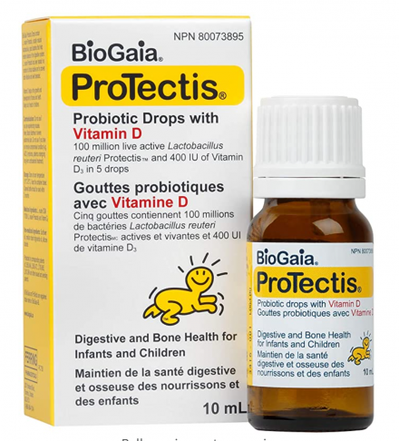 BioGaia拜奥ProTectis儿童益生菌+D3滴剂$37.94