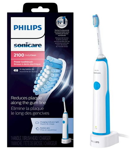 Philips Sonicare 2100声波振动电动牙刷$24.96